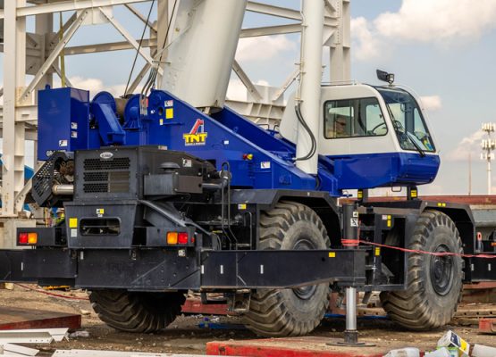 Rough-Terrain Crane