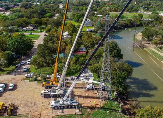 TNT All-Terrain Cranes Power Line