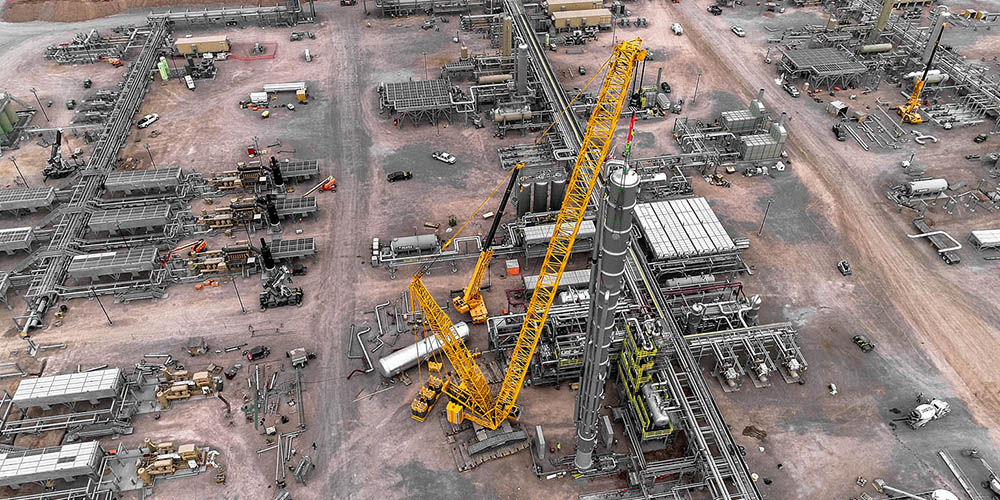 Liebherr LR1500 TNT Crawler Cranes