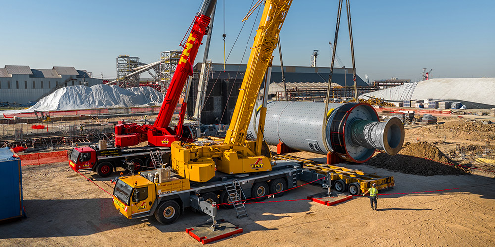 Mobile Crane 276k Crusher